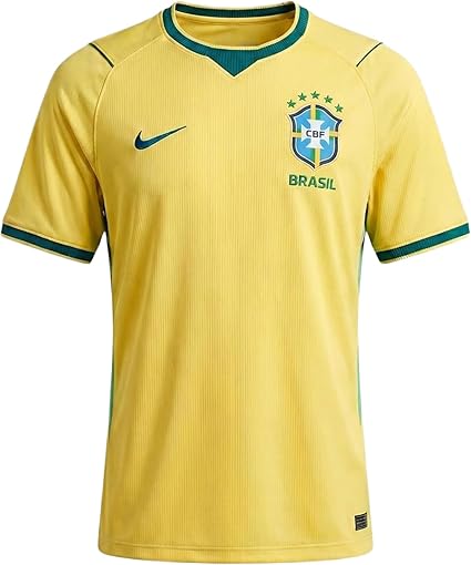 Camisa Personalizada Seleção Brasileira 2026 - Amarelo