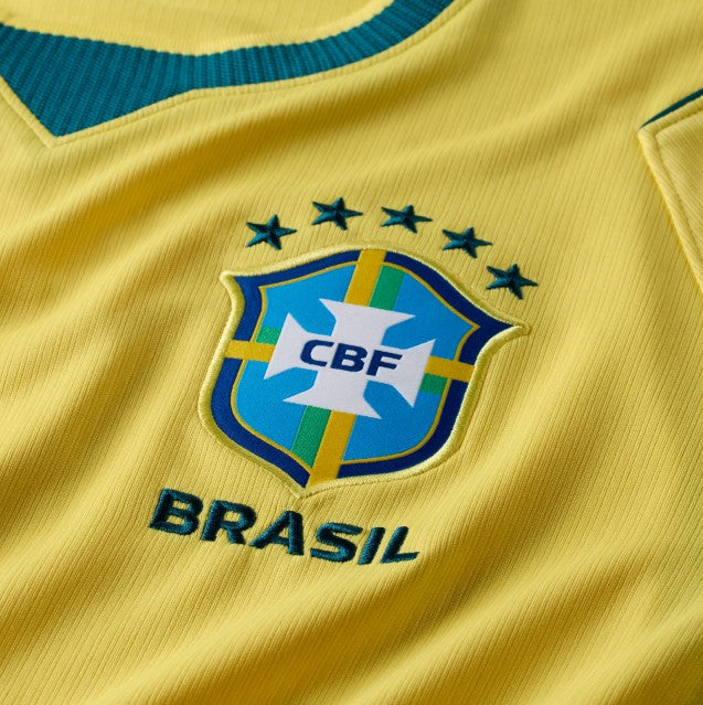 Camisa Personalizada Seleção Brasileira 2026 - Amarelo