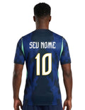 Camisa Personalizada Seleção Brasileira 2026 - Azul